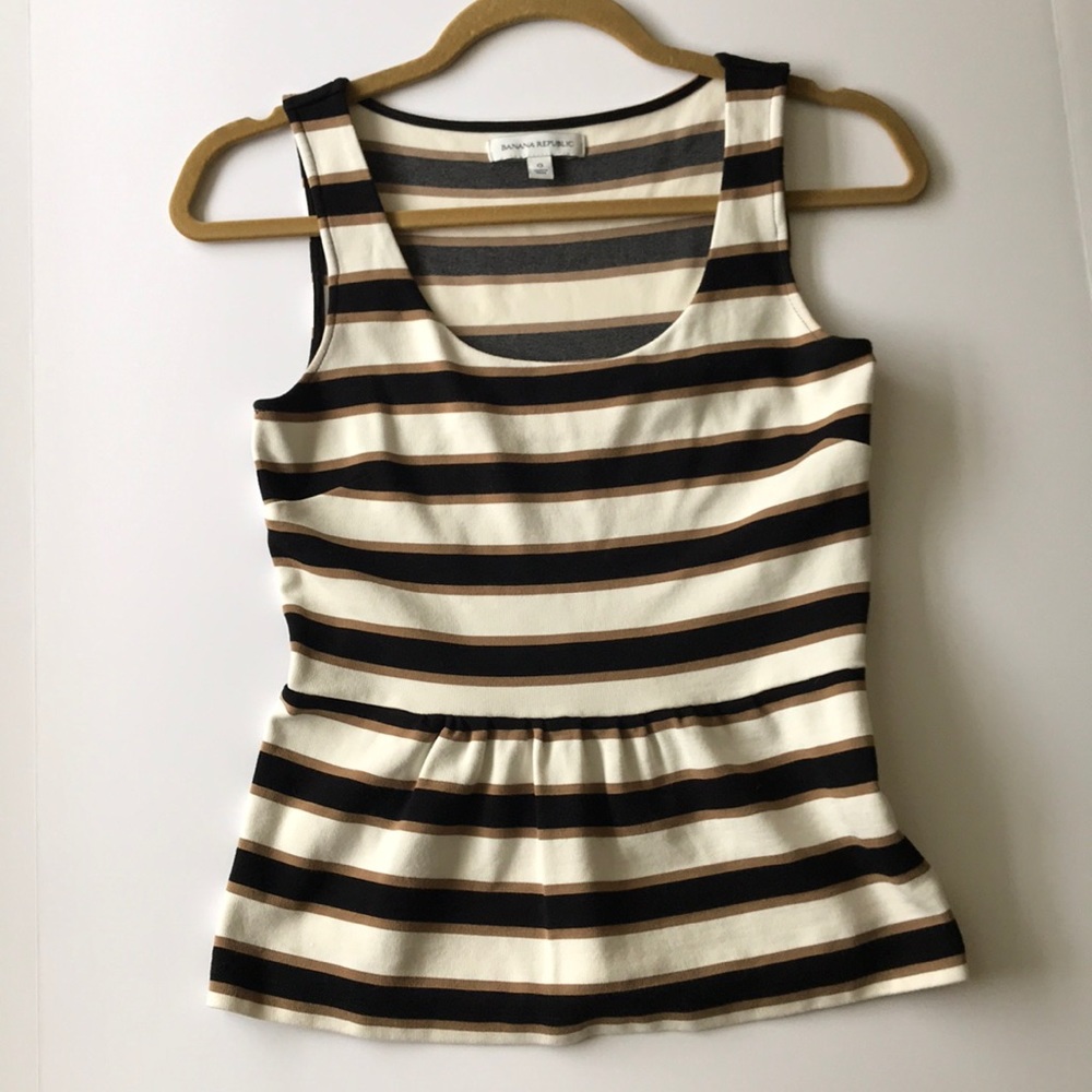 Banana Republic peplum top